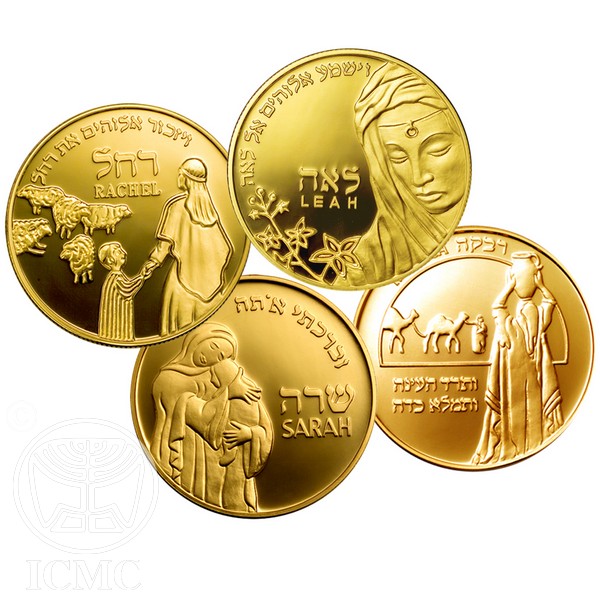 ארבעת האימהות החברה הישראלית למדליות ומטבעות